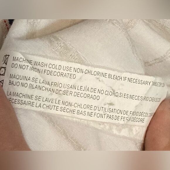 Los Angeles Third & Army Laundered Shirt Mens XL Off White Gray - Picture 10 of 10